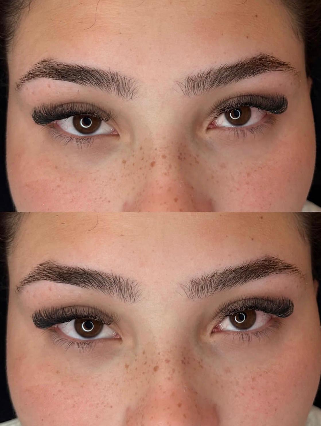 Extensiones de pestañas
